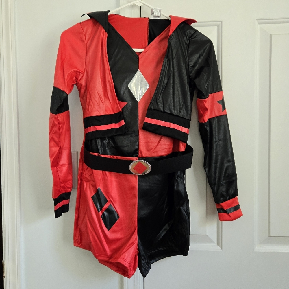 Harley Quinn Halloween Costume - Kids Large 12-14 - Picture 4 of 7